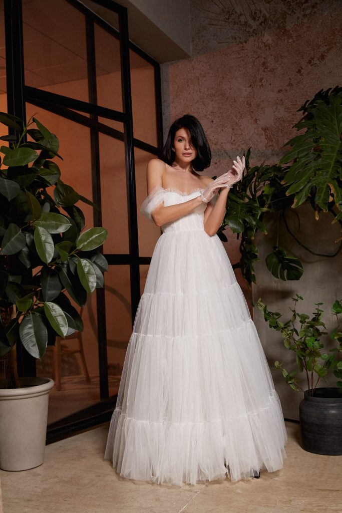 Свадебное платье Angelina Androsova Лиза без рукавов