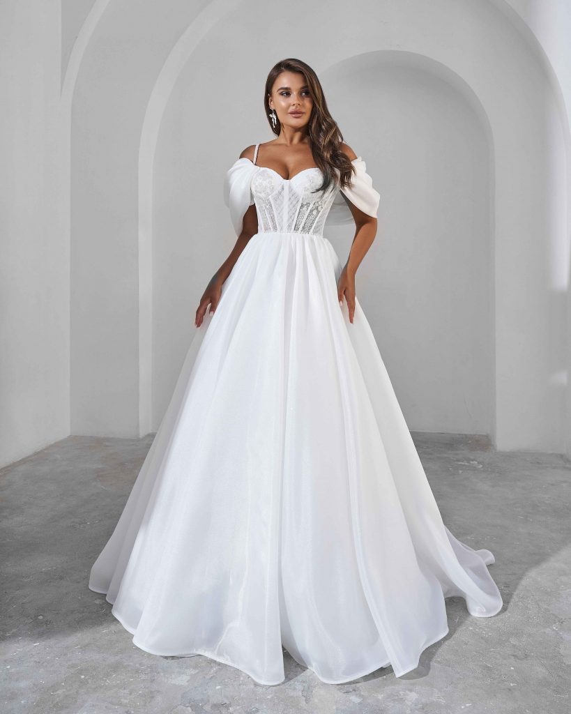 Свадебное платье SZ Тали, без рукавов