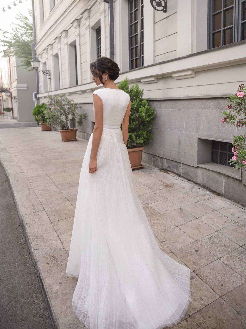 Свадебное платье Tatiana Kaplun кружевное Софи