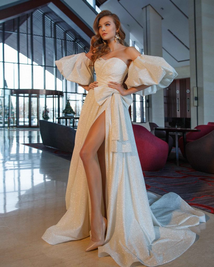 Свадебное платье Strekoza с открытой спиной Белла