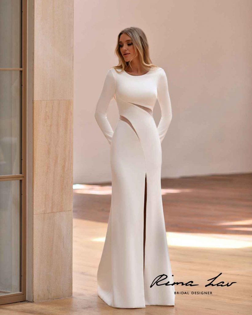 Свадебное платье Rima Lav Блэр, с рукавами