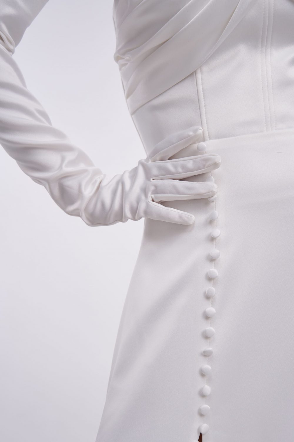 Свадебное платье Penki Кенна с перчатками