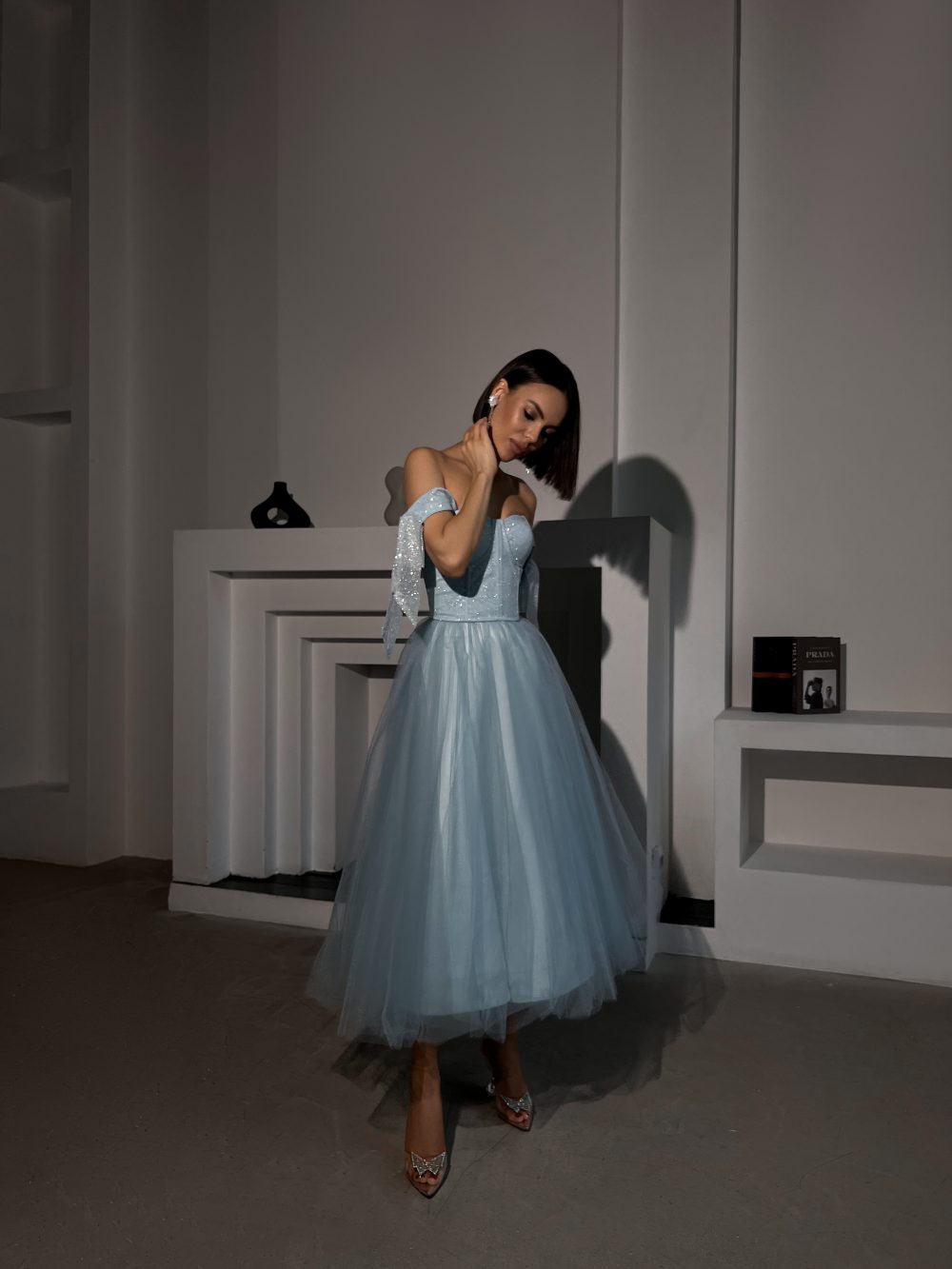 Вечернее платье Allegri Sposa Мальвина Голубой