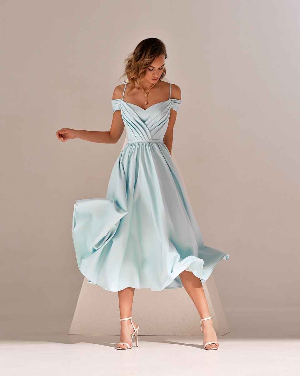 Вечернее платье Twiggy Bridal Ричи голубой