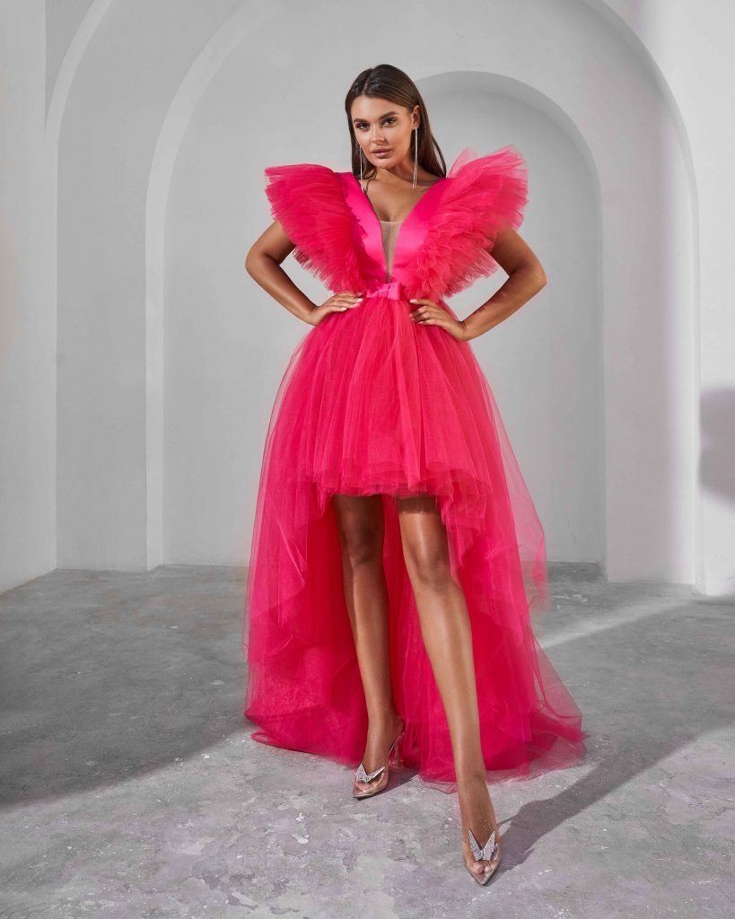 Вечернее платье Natalia Gradova Анджел фуксия