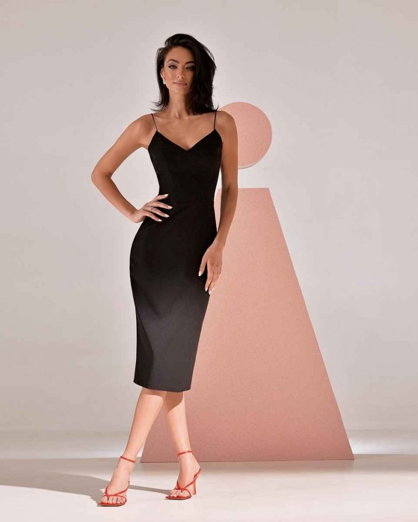 Вечернее платье Twiggy Bridal Мосс черный