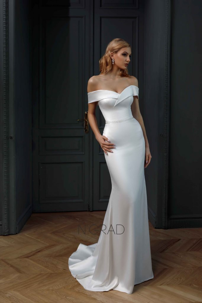 Свадебное платье Natalia Gradova без рукавов Космо