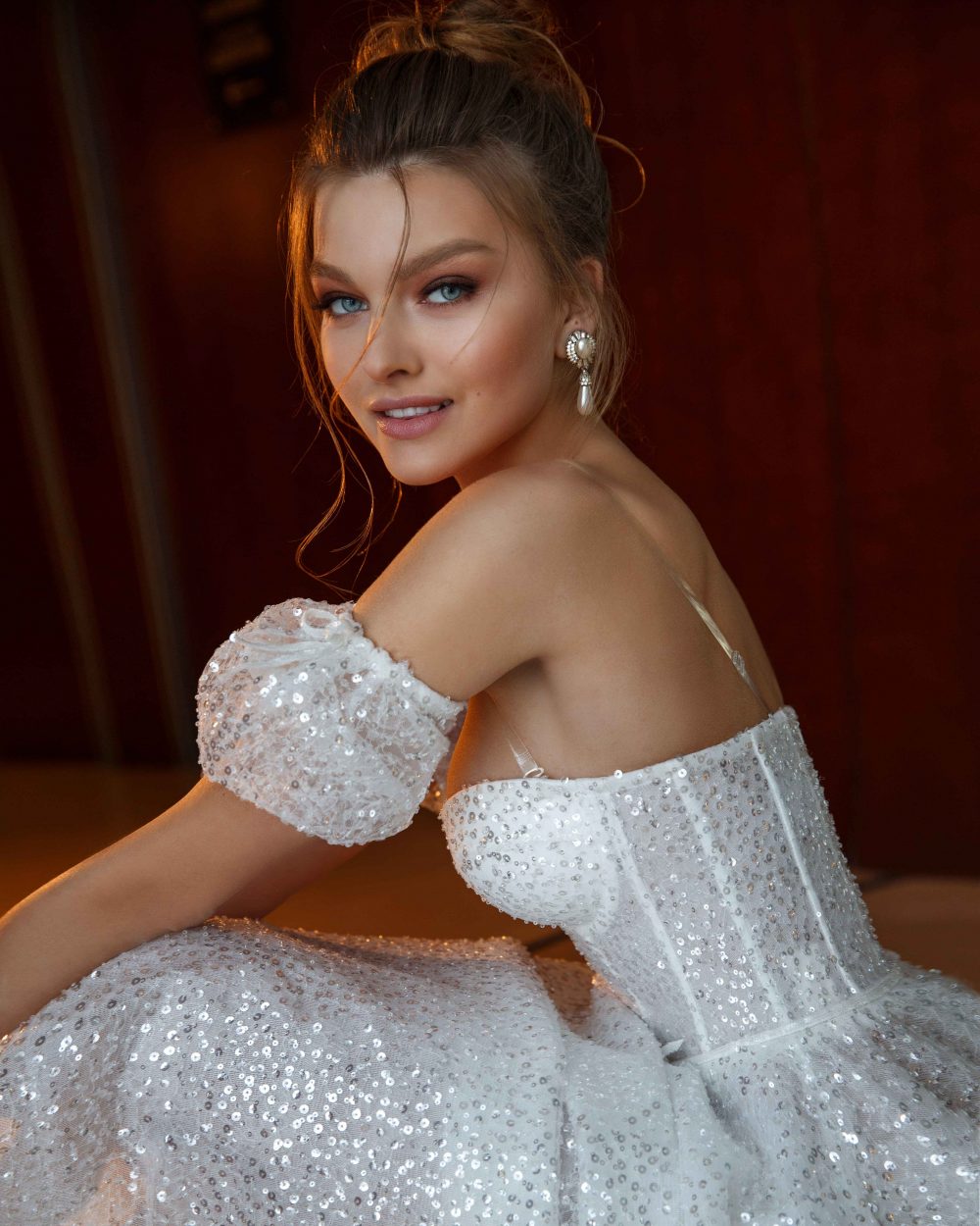 Свадебное платье Strekoza без рукавов Берта