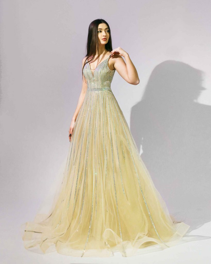 Вечернее платье Allegri Sposa А-силуэт 21046