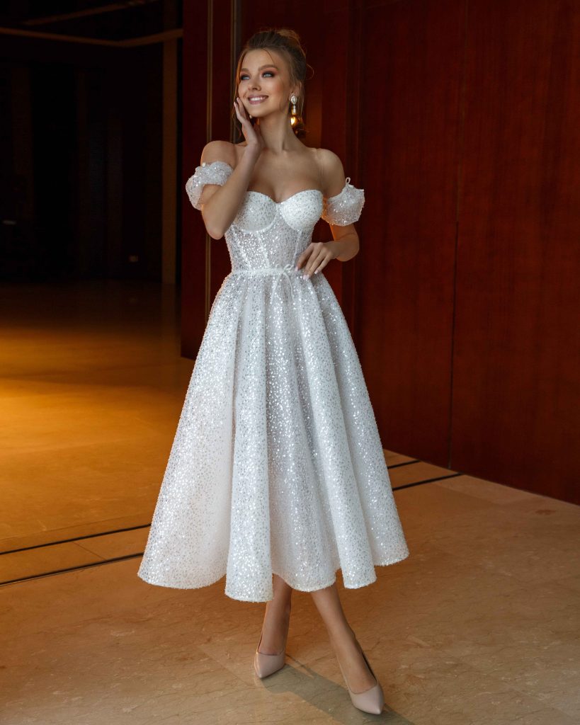 Свадебное платье Strekoza без рукавов Берта