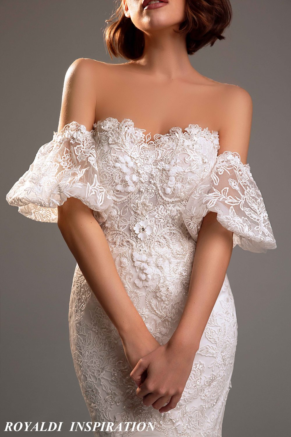 Свадебное платье Royaldi с открытой спиной Вероника