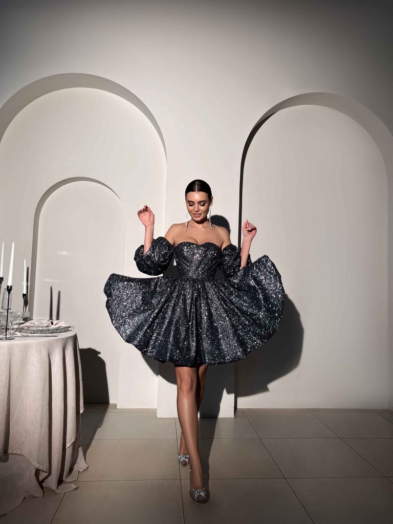 Вечернее платье Allegri Sposa Минни Графит