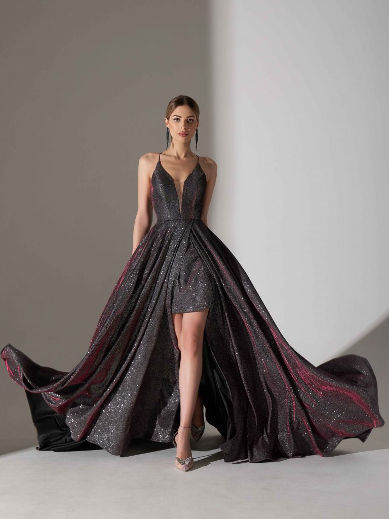 Вечернее платье Allegri Sposa 19098 Брусничный