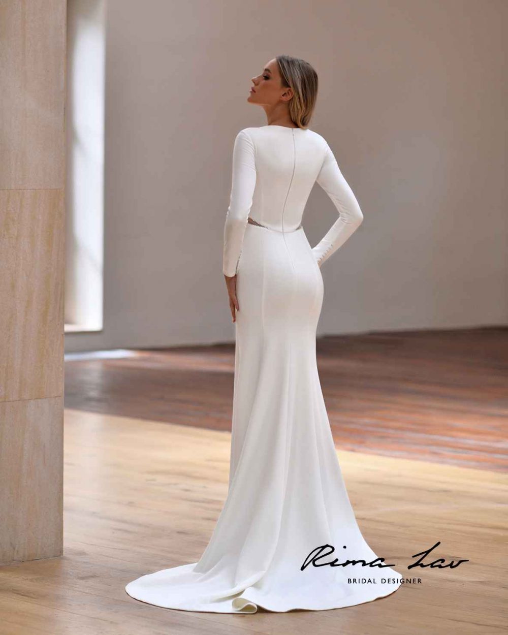 Свадебное платье Rima Lav Блэр, с рукавами