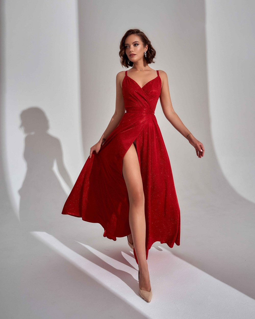 Вечернее платье Allegri Sposa Ребера красное