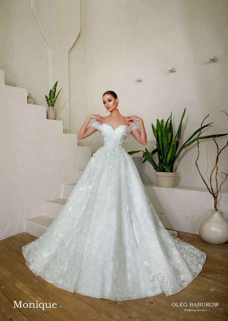 Свадебное платье Oleg Baburow длинное Моник