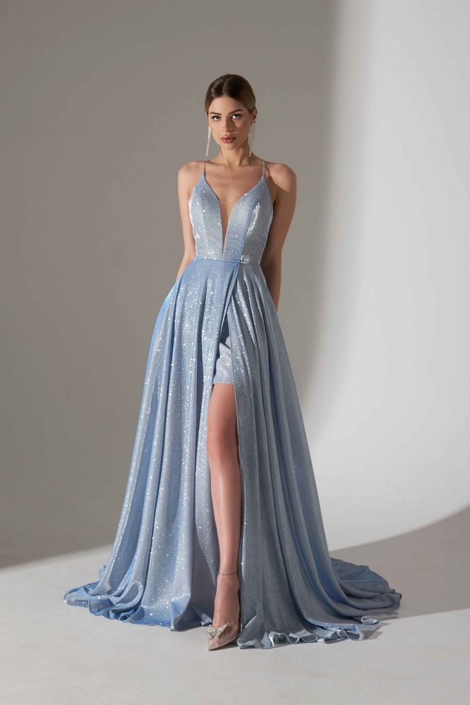 Вечернее платье Allegri Sposa 19098 Голубой