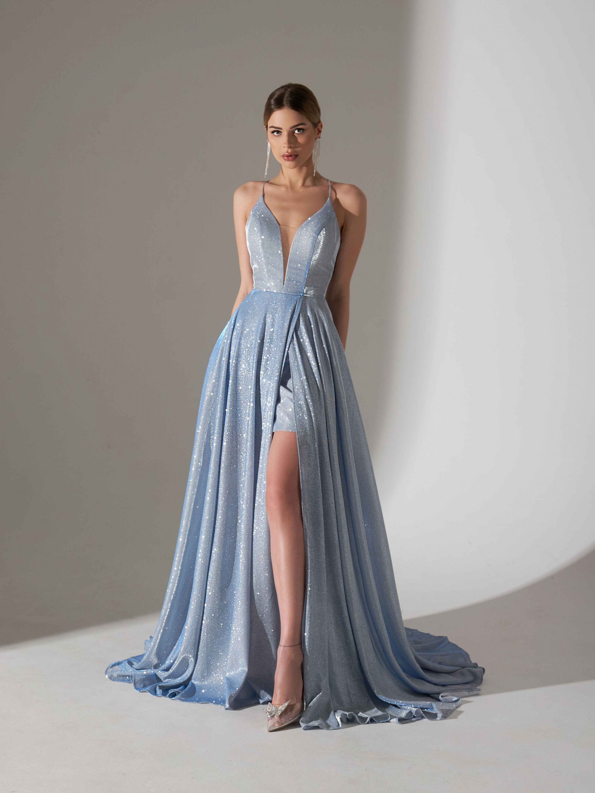 Вечернее платье Allegri Sposa 19098 Голубой