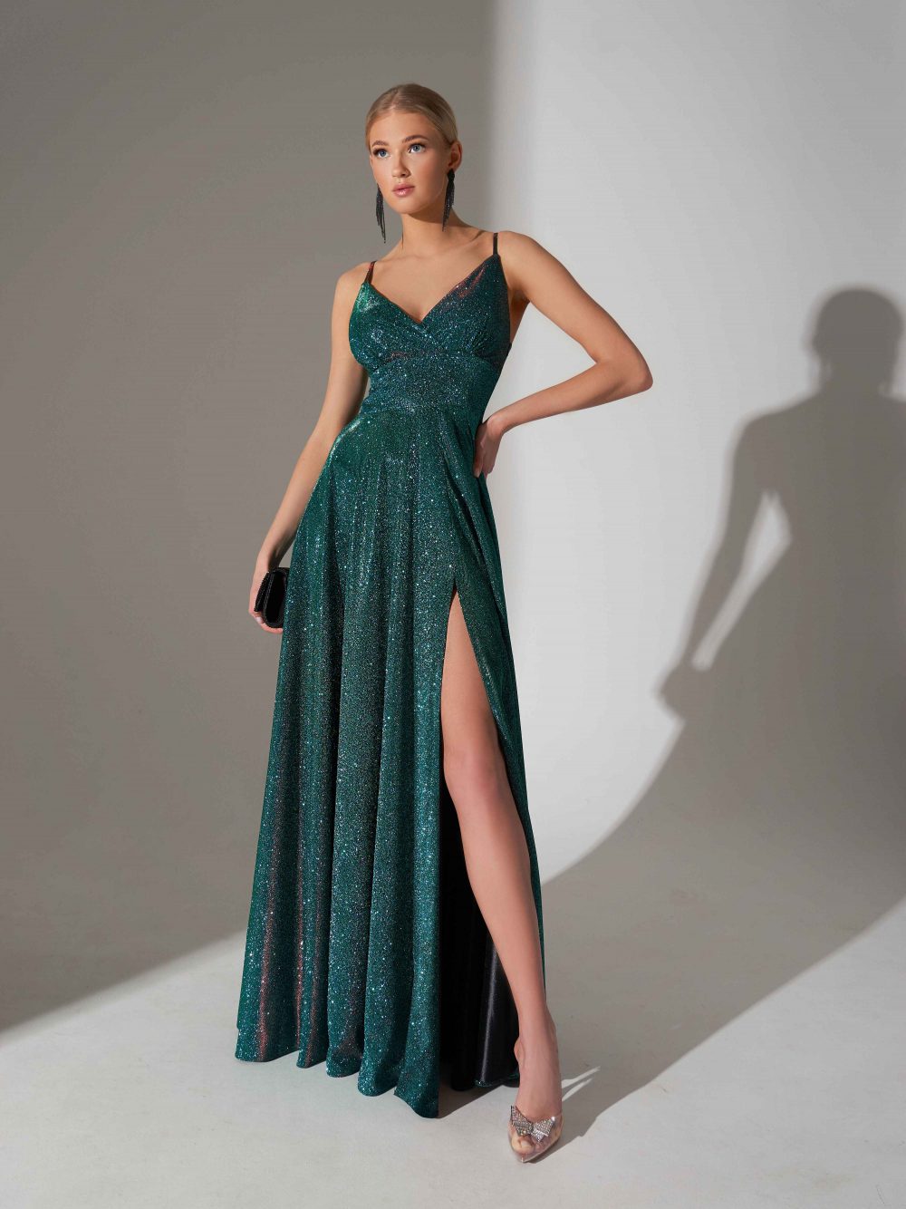 Вечернее платье Allegri Sposa Линда зеленое
