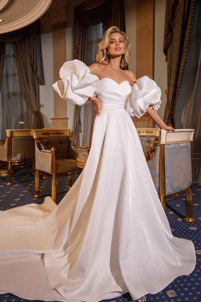 Свадебное платье Florence атласное Берта