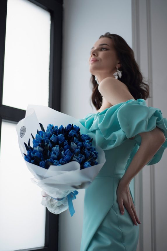 Вечернее платье Allegri Sposa Милти миди мята