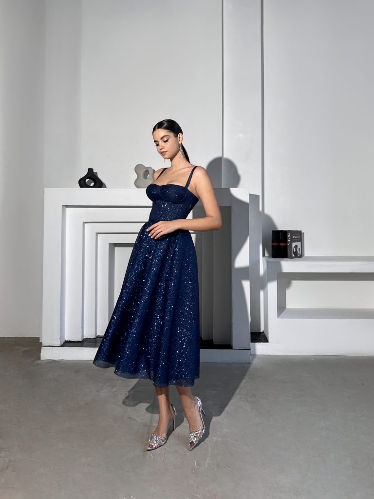 Вечернее платье Victory Ливи Синий