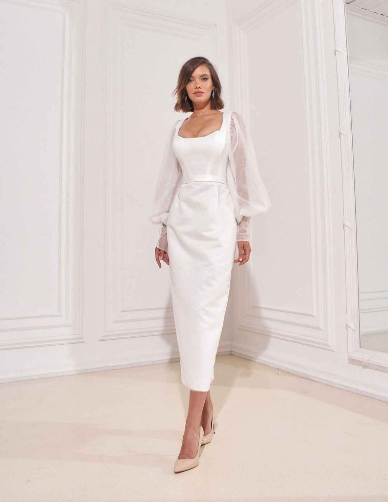 Свадебное платье Allegri Sposa Мира миди