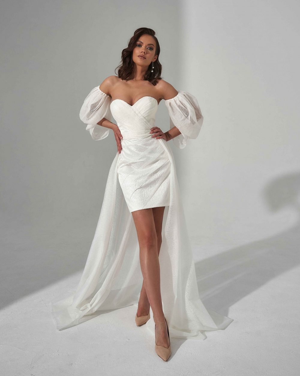 Свадебное платье Allegri Sposa Флора, со шлейфом