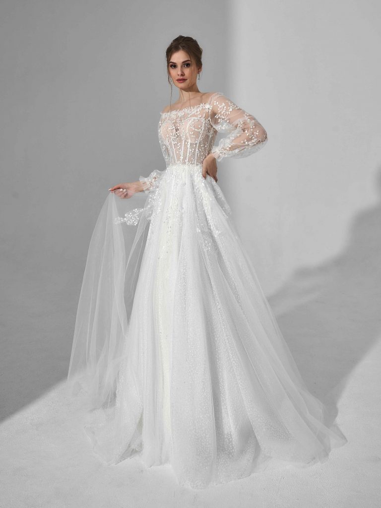 Свадебное платье Oleg Baburow длинное Надин