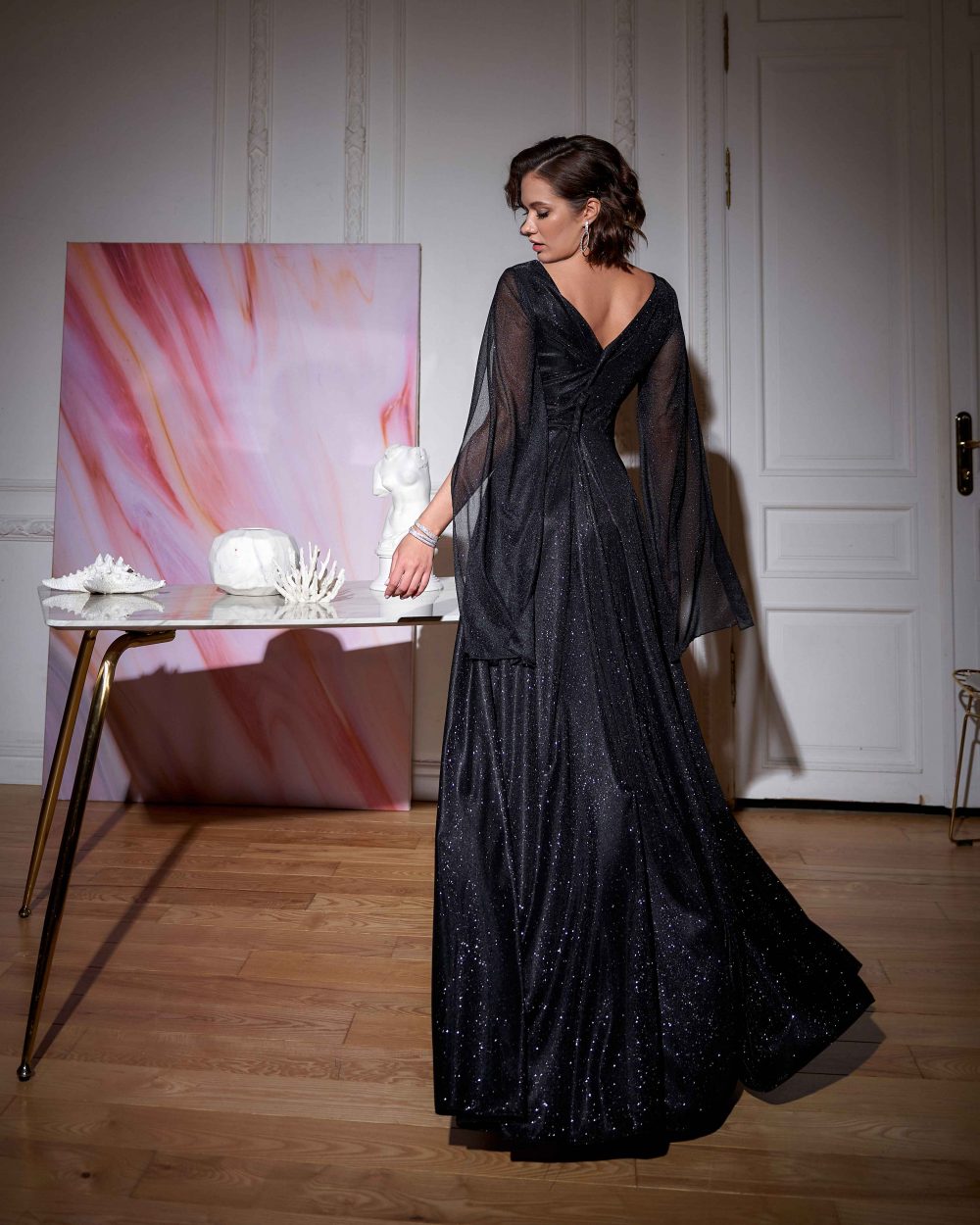 Вечернее платье Allegri Sposa с рукавами Меган