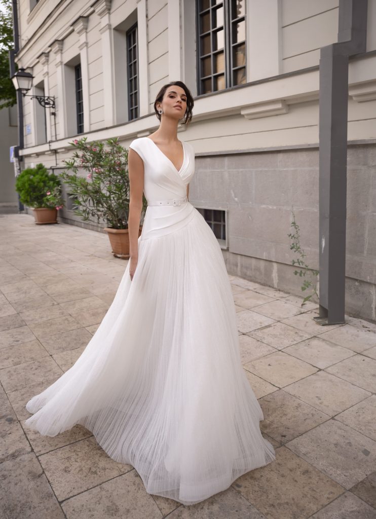 Свадебное платье Tatiana Kaplun кружевное Софи