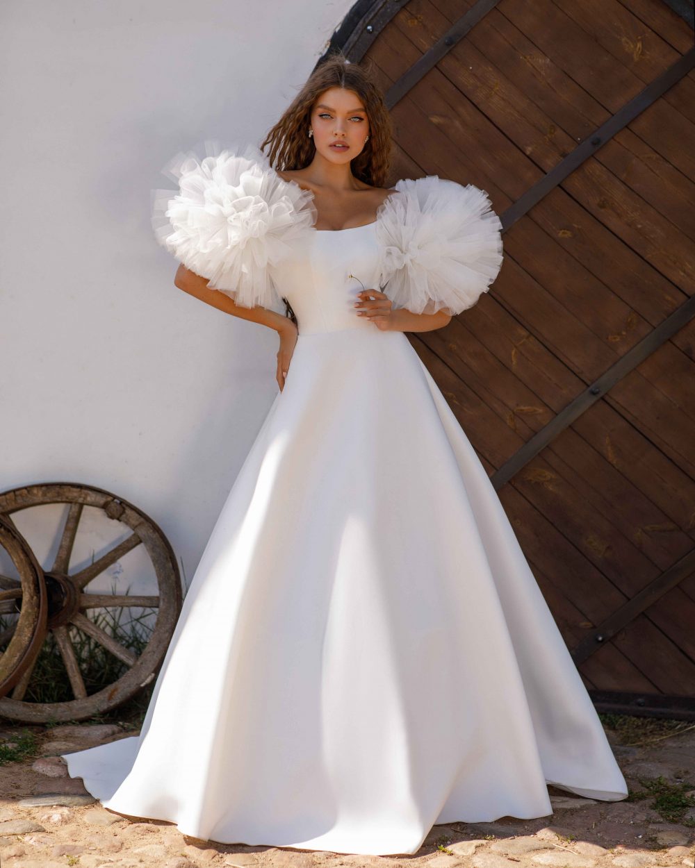 Свадебное платье Strekoza Лолита с рукавами