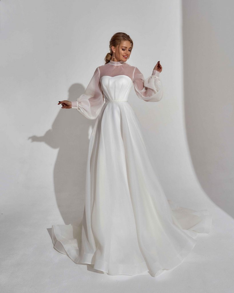 Свадебное платье Allegri Sposa из органзы Долорес