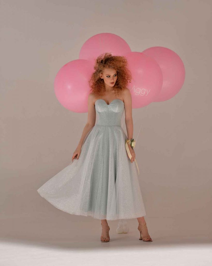 Вечернее платье Twiggy Bridal Бренда Фисташка