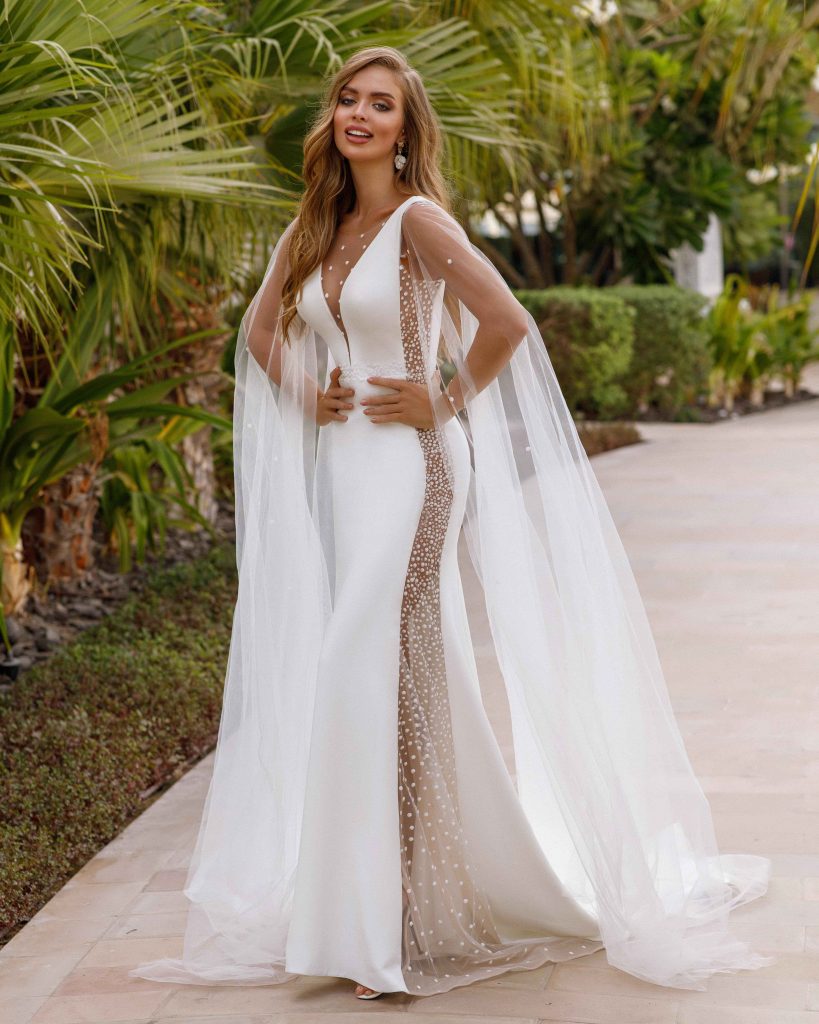 Свадебное платье Strekoza атласное Алма