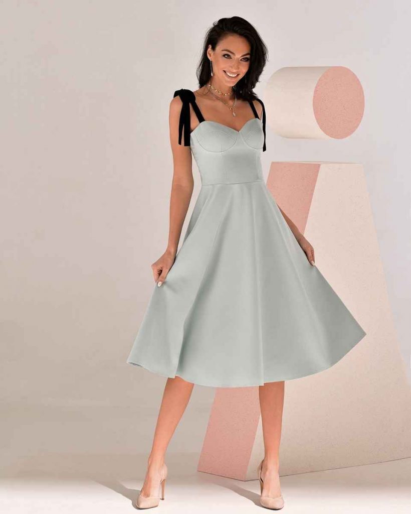 Вечернее платье Twiggy Bridal Пэм бирюзовое