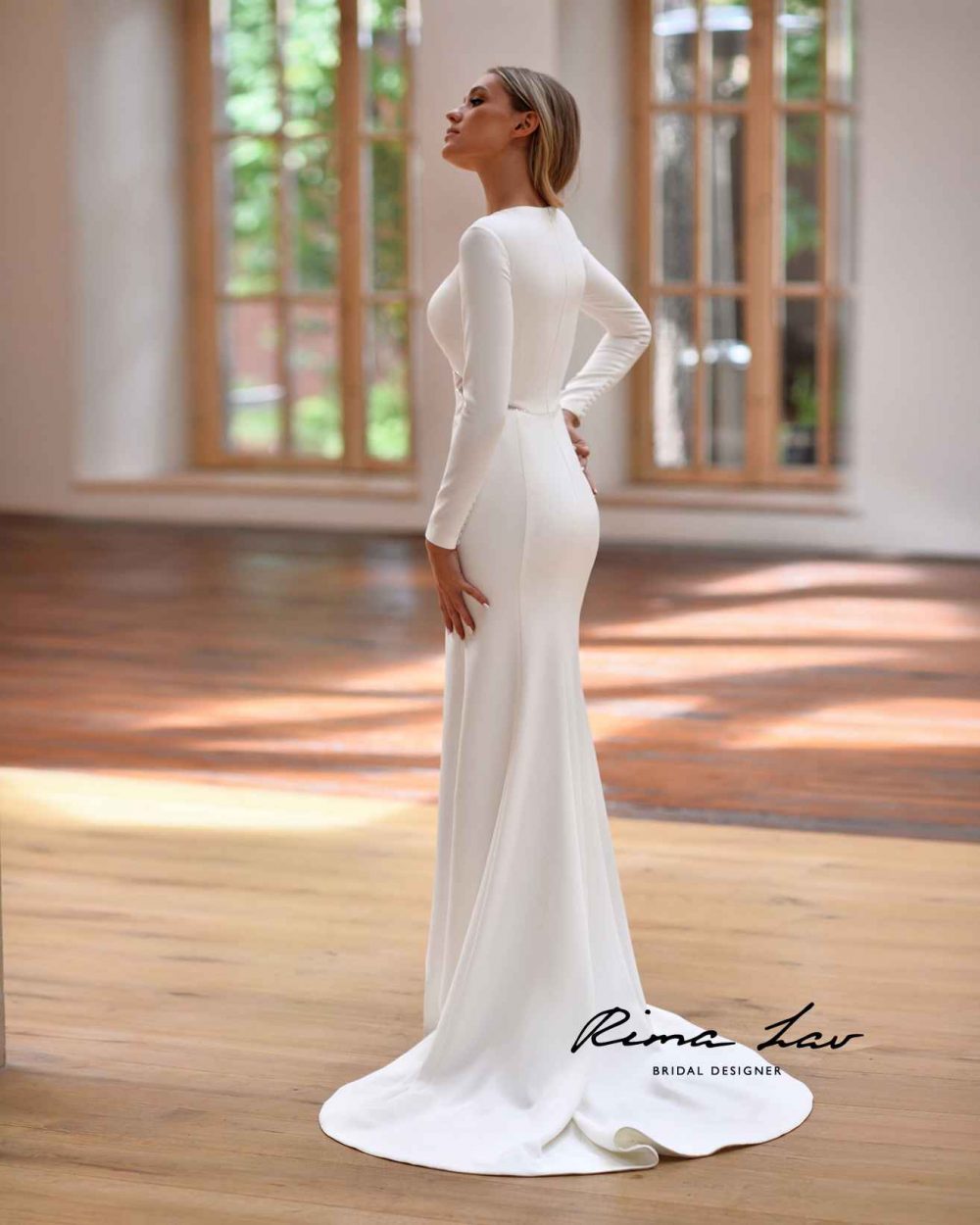 Свадебное платье Rima Lav Блэр, с рукавами