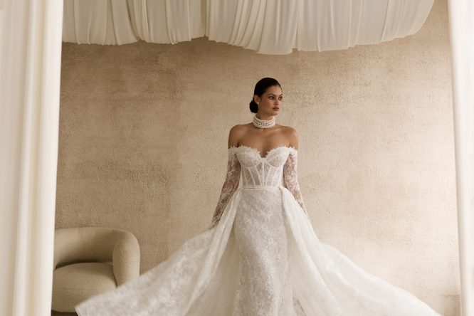 Марлоу со шлейфом