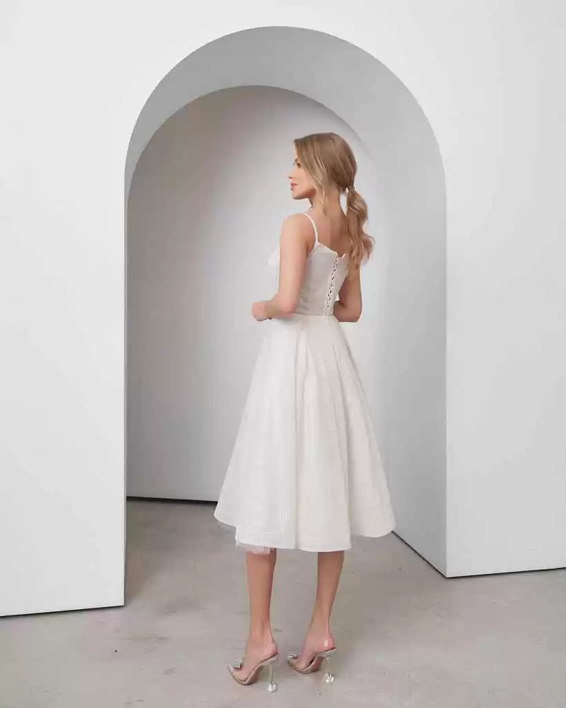 Свадебное платье Allegri Sposa Кристина мерцающее