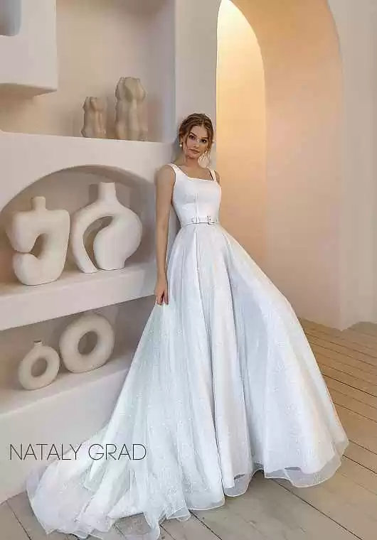 Свадебное платье Natalia Gradova Констанция, со шлейфом
