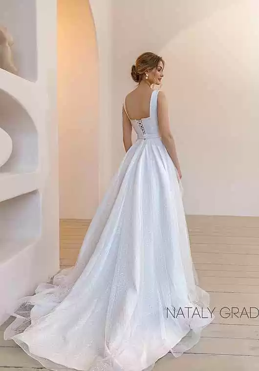 Свадебное платье Natalia Gradova Констанция, со шлейфом