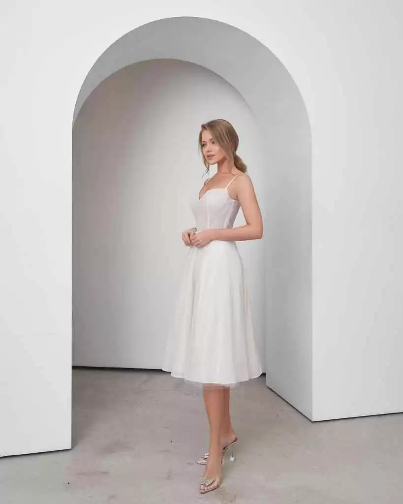 Свадебное платье Allegri Sposa Кристина мерцающее