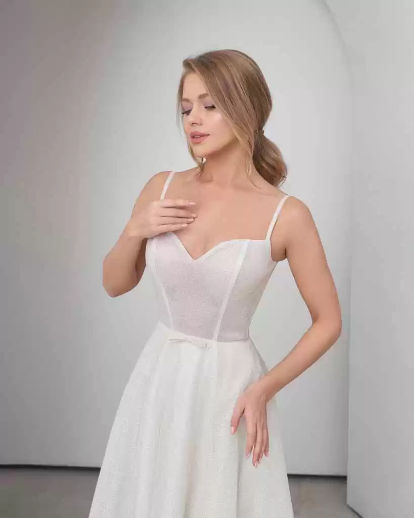 Свадебное платье Allegri Sposa Кристина мерцающее