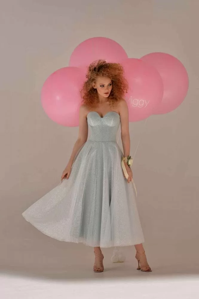 Вечернее платье Twiggy Bridal Бренда Фисташка